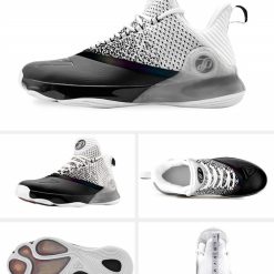 China&Sport Peak Tony Parker VI 6 Men's Professional Basketball Sneakers -shooos shop e83323a white black 4