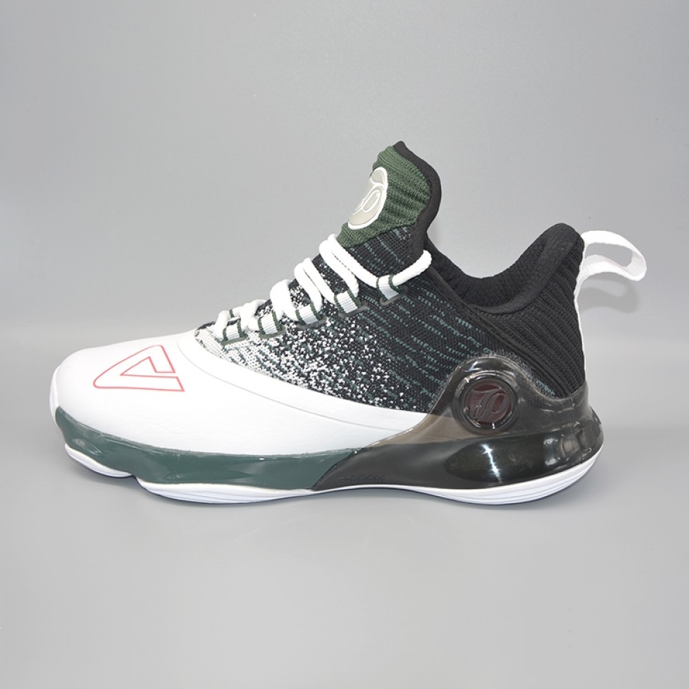 China&Sport Peak 2018 Tony Parker 6 VI Men's Professional Basketball Shoes - White/Green 1 China&Sport Peak 2018 Tony Parker 6 VI Men's Professional Basketball Shoes - White/Green