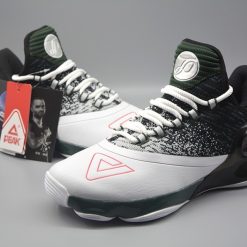 China&Sport Peak 2018 Tony Parker 6 VI Men's Professional Basketball Shoes - White/Green 11 China&Sport Peak 2018 Tony Parker 6 VI Men's Professional Basketball Shoes - White/Green -shooos shop e83323a white green 5