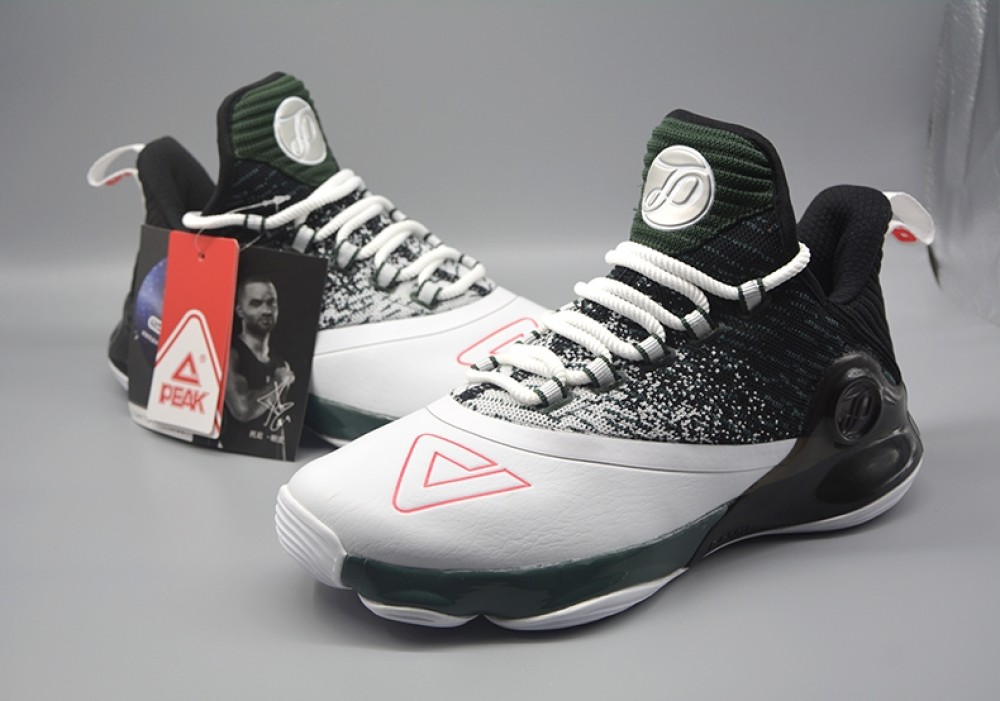 China&Sport Peak 2018 Tony Parker 6 VI Men's Professional Basketball Shoes - White/Green 6 China&Sport Peak 2018 Tony Parker 6 VI Men's Professional Basketball Shoes - White/Green - Image 6