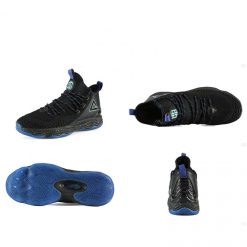 China&Sport PEAK Dwight Howard DH4 Professional Basketball Sneakers - Black/Purple -shooos shop e84013a black purple original 3