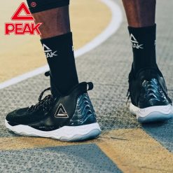 China&Sport PEAK Dwight Howard DH4 Professional Basketball Sneakers - Black/White