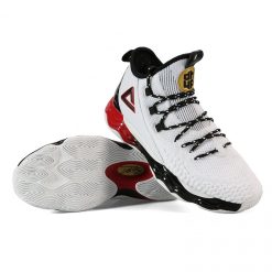 China&Sport PEAK Dwight Howard DH4 Professional Basketball Shoes - White/Black -shooos shop e84013a white black 2