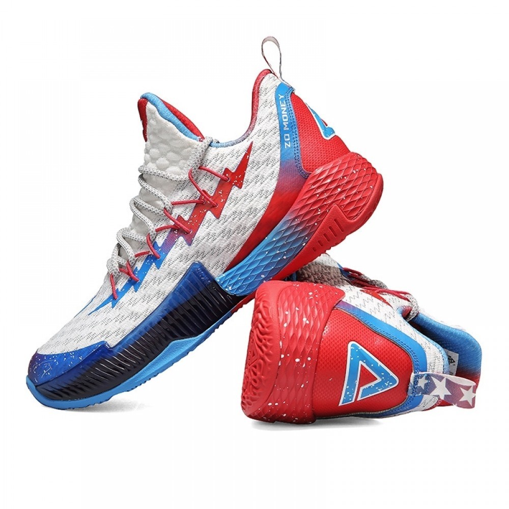 Peak Louis Williams 2019 PLAYOFFS NBA Basketball Shoes - White/Blue/Red China&Sport Peak Louis Williams 2019 PLAYOFFS NBA Basketball Shoes - White/Blue/Red -shooos shop e91351 white blue 02