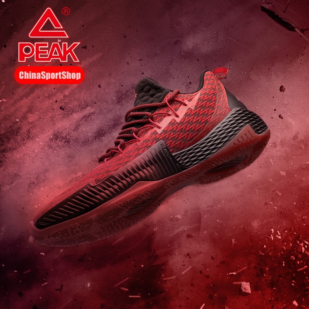 China&Sport Peak Louis Williams 2019 PLAYOFFS NBA Basketball Shoes - Red 3 China&Sport Peak Louis Williams 2019 PLAYOFFS NBA Basketball Shoes - Red - Image 3