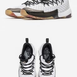 China&Sport Peak Louis Williams 2019 PLAYOFFS NBA Basketball Shoes - White/Black -shooos shop e91351a white black 12