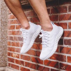 China&Sport PEAK 2019 Spring New PEAK-"TAICHI" Smart Running Shoes - White -shooos shop e91617h white 02