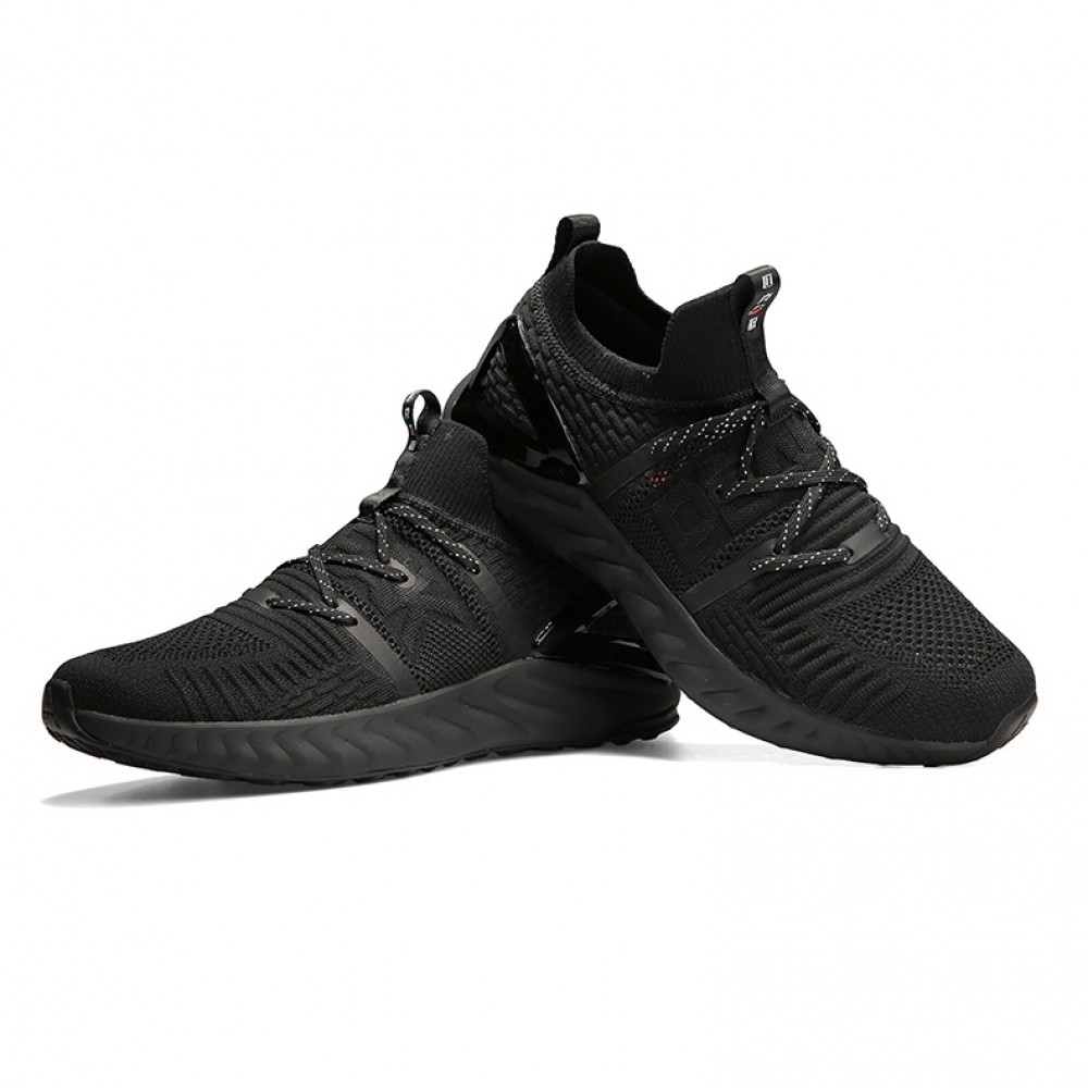PEAK 2019 Summer New PEAK-"TAICHI" 1.0 Plus Smart Running Shoes - All Black China&Sport PEAK 2019 Summer New PEAK-"TAICHI" 1.0 Plus Smart Running Shoes - All Black -shooos shop e92577h all black 2