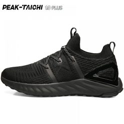 China&Sport PEAK 2019 Summer New PEAK-"TAICHI" 1.0 Plus Smart Running Shoes - All Black 2 China&Sport PEAK 2019 Summer New PEAK-"TAICHI" 1.0 Plus Smart Running Shoes - All Black -shooos shop e92577h all black 3