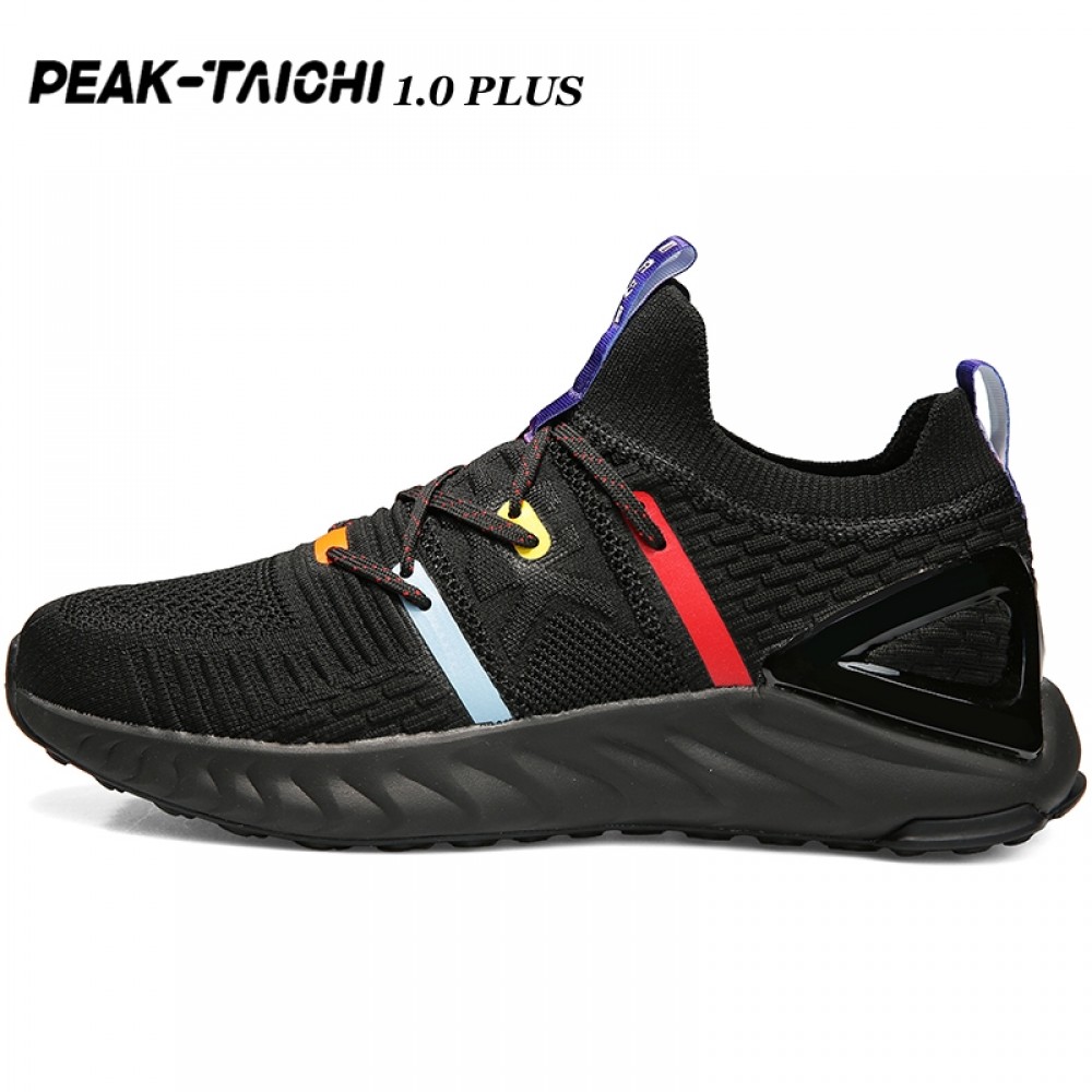 PEAK 2019 Summer New PEAK-"TAICHI" 1.0 Plus Smart Running Shoes - Black/Red China&Sport PEAK 2019 Summer New PEAK-"TAICHI" 1.0 Plus Smart Running Shoes - Black/Red -shooos shop e92577h black