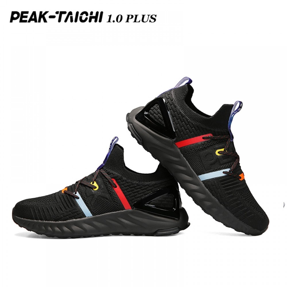 PEAK 2019 Summer New PEAK-"TAICHI" 1.0 Plus Smart Running Shoes - Black/Red China&Sport PEAK 2019 Summer New PEAK-"TAICHI" 1.0 Plus Smart Running Shoes - Black/Red -shooos shop e92577h black 1