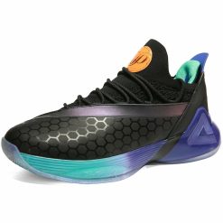 China&Sport Peak Tony Parker 7 VII PEAK Tp7 Taichi Basketball Shoes - Black/Purple