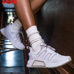China&Sport PEAK 2019 Summer PEAK-"TAICHI" Smart Lifestyle Shoes 5 China&Sport PEAK 2019 Summer PEAK-"TAICHI" Smart Lifestyle Shoes -shooos shop e93997e white silver 01