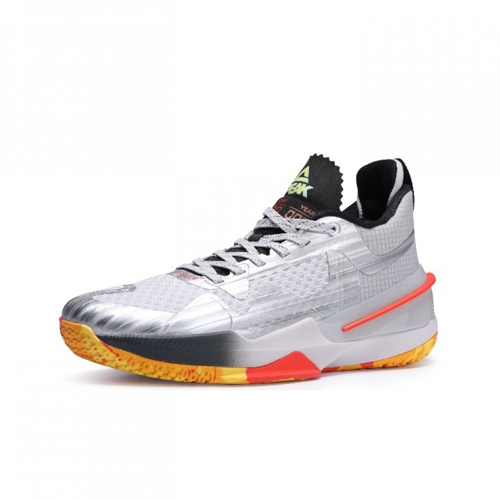PEAK-TAICHI 2022 Flash III New Color Basketball Sneakers - Silver China&Sport PEAK-TAICHI 2022 Flash III New Color Basketball Sneakers - Silver -shooos shop et21397a silver 01