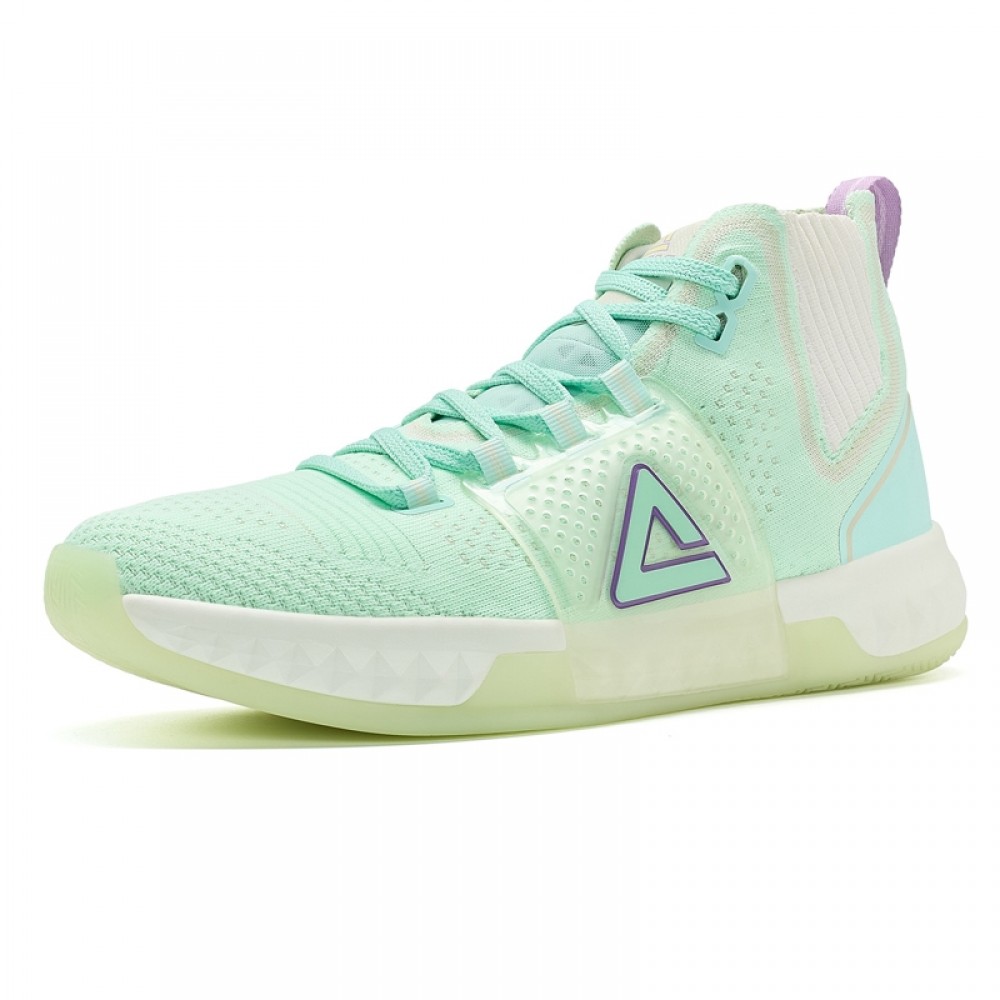 China&Sport PEAK-Taichi 2023 Dwight Howard DH3 New Color Professional Basketball Shoes - White/Green 2 China&Sport PEAK-Taichi 2023 Dwight Howard DH3 New Color Professional Basketball Shoes - White/Green - Image 2