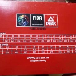 China&Sport PEAK FIBA Basketball Referee Shoes -shooos shop fiba basketball referee shoes white logo 4