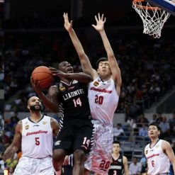 China&Sport Li Ning CBA 2016-2017 Guangdong S.C. Tigers Team Basketball Home Jersey