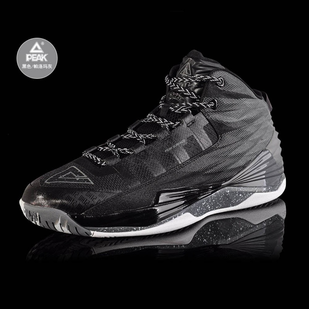 Houston Rocket Dwight Howard DH1 Signature Peak Basketball Shoes China&Sport Houston Rocket Dwight Howard DH1 Signature Peak Basketball Shoes -shooos shop howardi black 1