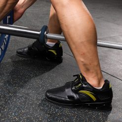 China&Sport LUXIAOJUN X Anta Men's Weightlifting Match Shoes - Black/Gold 2 China&Sport LUXIAOJUN X Anta Men's Weightlifting Match Shoes - Black/Gold -shooos shop lu80a1e 2