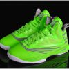 China&Sport Peak Soaring II-VI 3M Reflective Professional Basketball Shoes - Lime Green