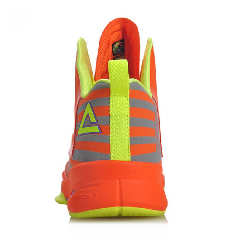 Peak Soaring II-VI 3M Reflective Professional Basketball Shoes - Orange/Yellow China&Sport Peak Soaring II-VI 3M Reflective Professional Basketball Shoes - Orange/Yellow -shooos shop