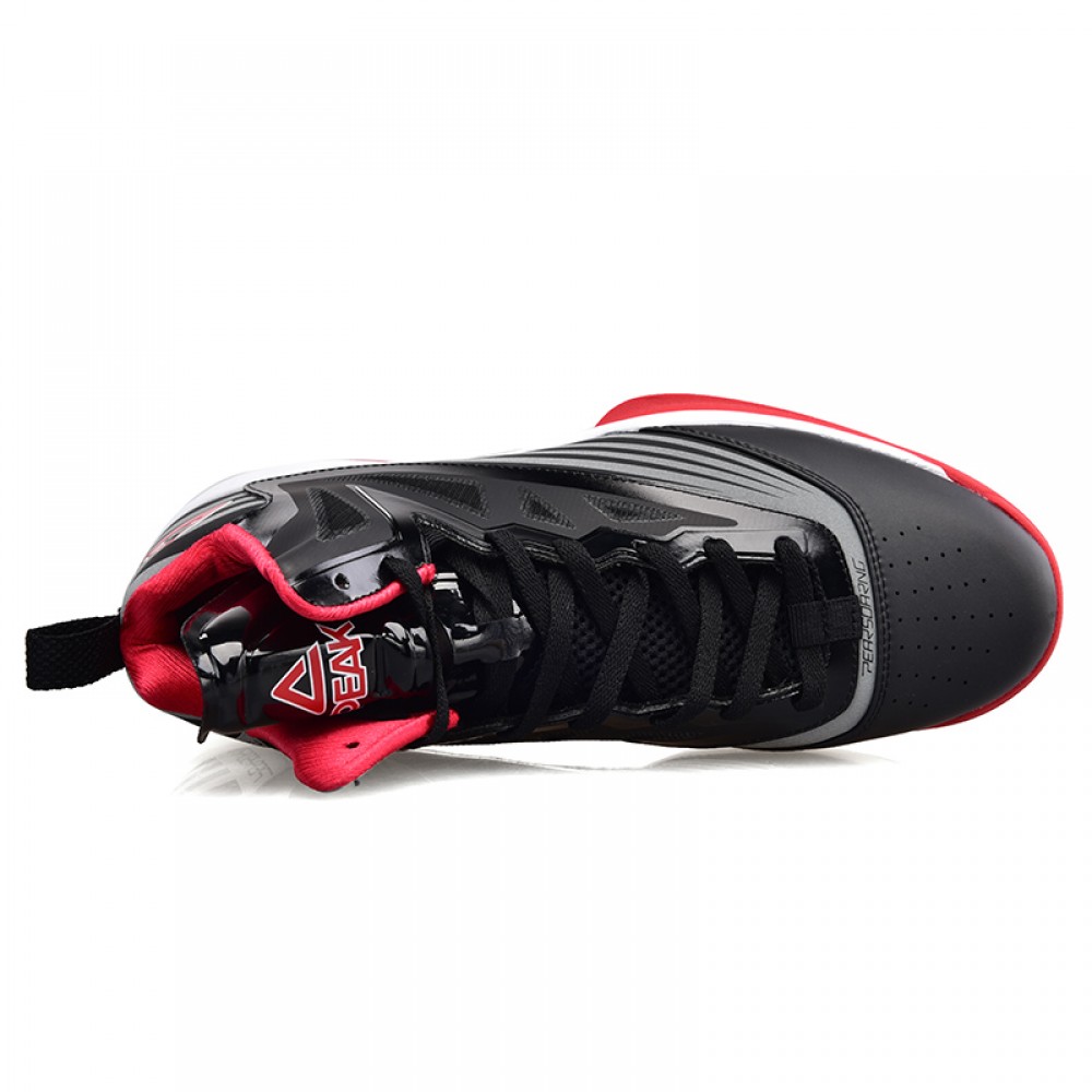 Peak Soaring II-VI 3M Reflective Professional Basketball Shoes - Black/Red China&Sport Peak Soaring II-VI 3M Reflective Professional Basketball Shoes - Black/Red -shooos shop