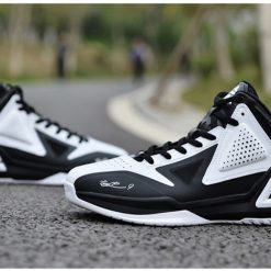 China&Sport Tony Parker TP9-I San Antonio Spurs Away Signature Basktball Shoes 2 China&Sport Tony Parker TP9-I San Antonio Spurs Away Signature Basktball Shoes -shooos shop tony parker 9 1 black white 1