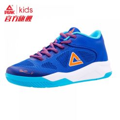 China&Sport Peak 2018 SpringTony Parker TP9 Kids Basketball Shoes -shooos shop tony parker kids shoes e72380a purple blue main 1 1