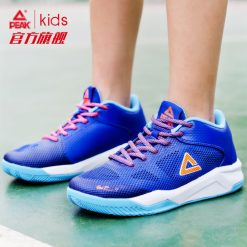 China&Sport Peak 2018 SpringTony Parker TP9 Kids Basketball Shoes -shooos shop tony parker kids shoes e72380a purple blue main 2