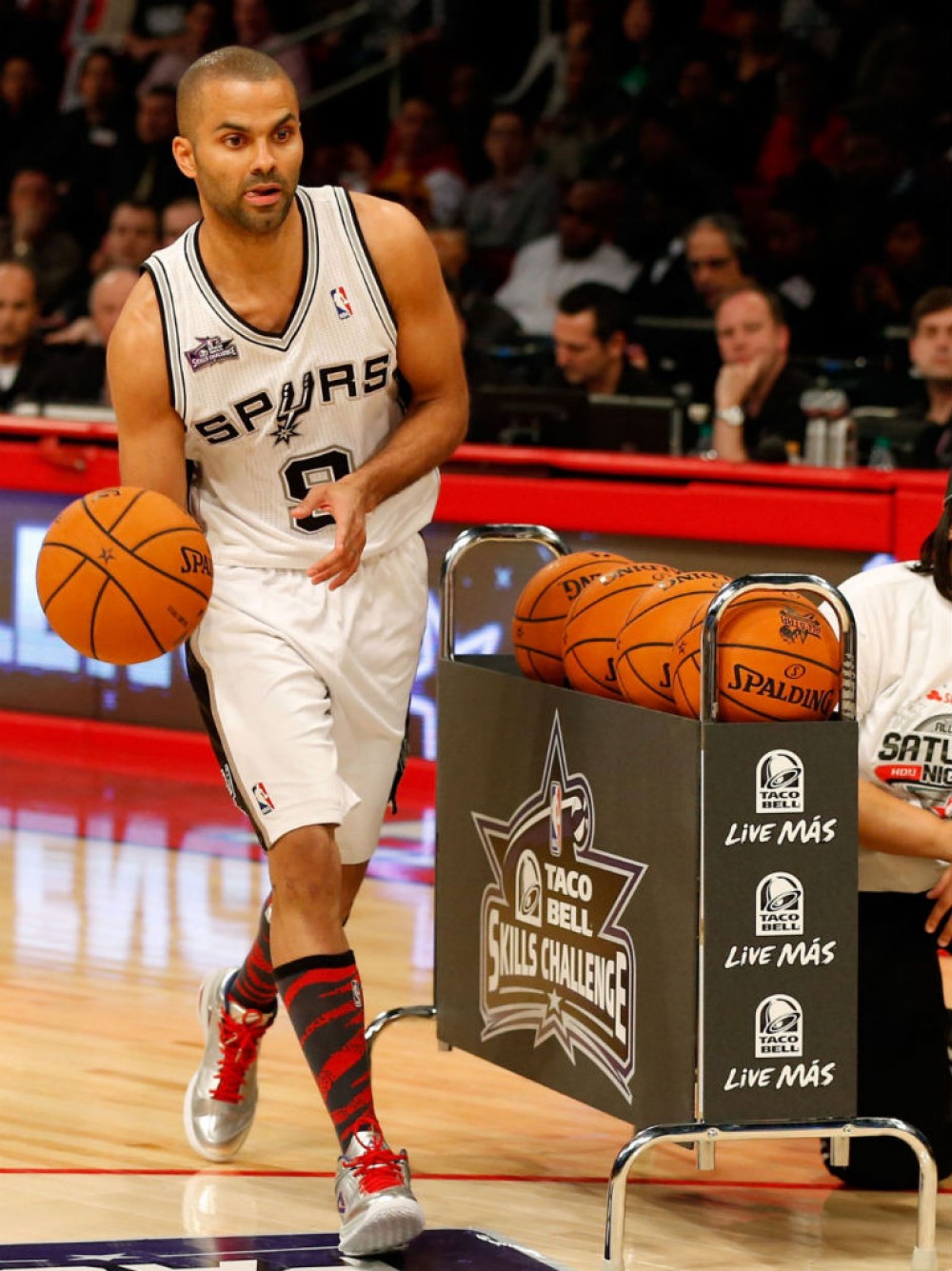 Tony Parker TP9 2013 NBA All-Star Weekend "Taco Bell Skills Challenge" China&Sport Tony Parker TP9 2013 NBA All-Star Weekend "Taco Bell Skills Challenge" -shooos shop tony parker peak team lightning pe