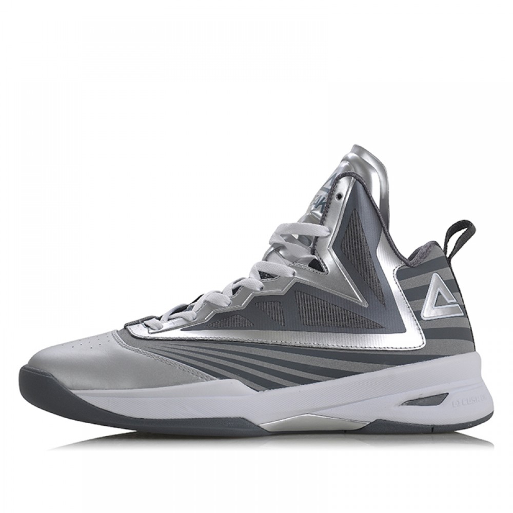 China&Sport Peak Soaring II-VI 3M Reflective Professional Basketball Shoes - Silver/Grey 2 China&Sport Peak Soaring II-VI 3M Reflective Professional Basketball Shoes - Silver/Grey - Image 2